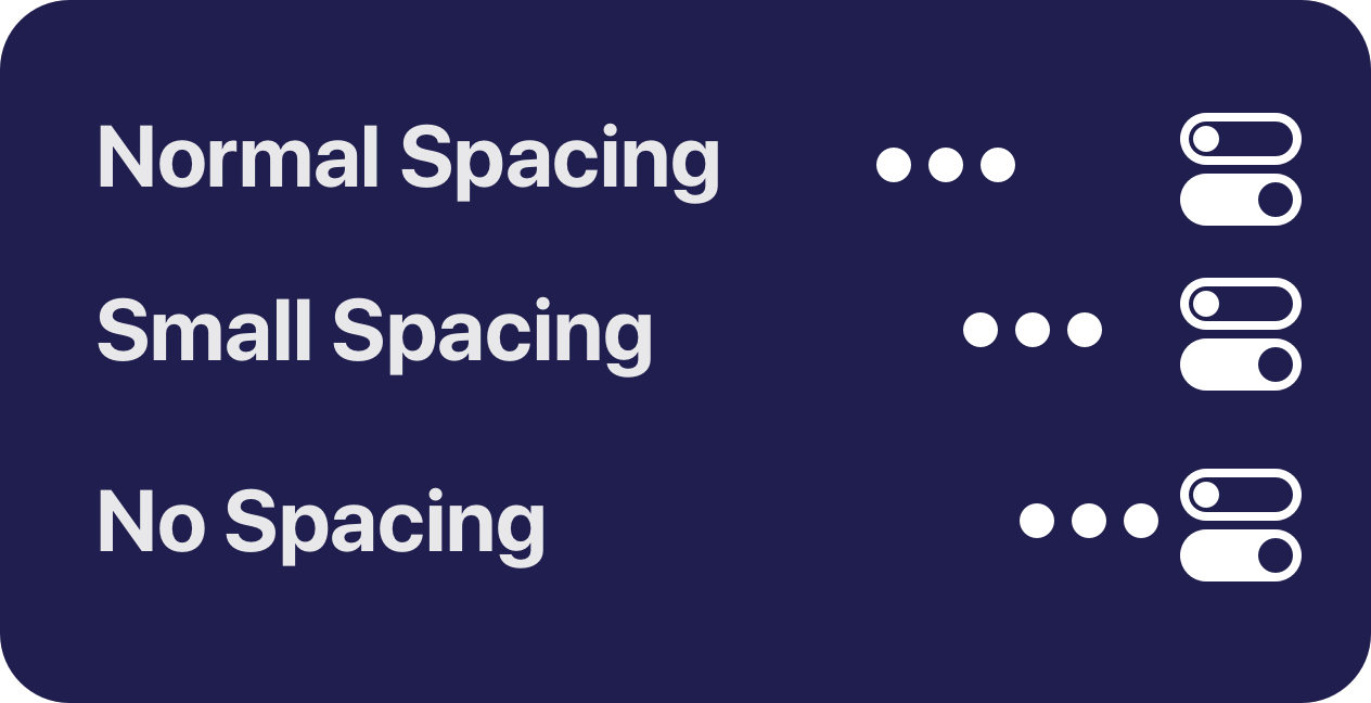Bartender 4 menu bar item spacing