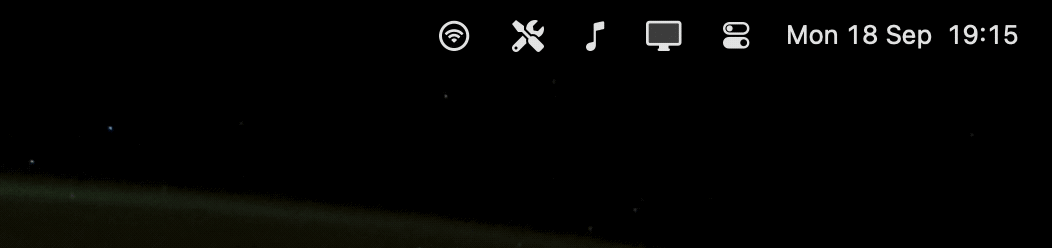 Bartender 5 notch support